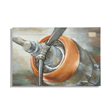 OBRAZ NA PŁÓTNIE Aviator 120x3,7x80 cm